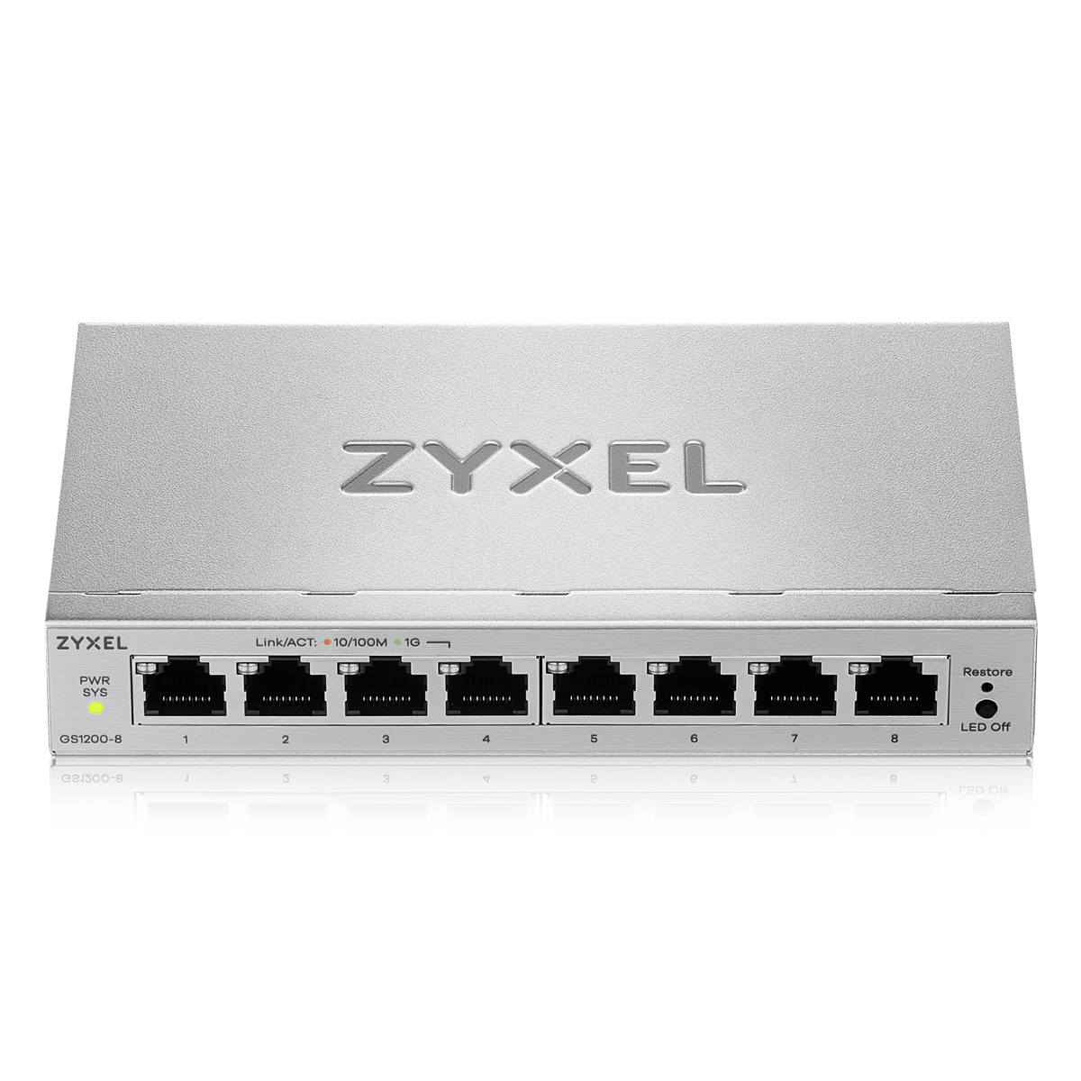Zyxel GS1200-8v3 Smart Managed Switch 8x Gigabit Ethernet