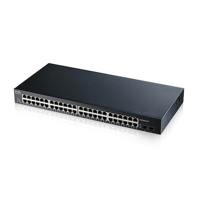 Zyxel GS1900-48 V2 Smart Managed Switch 48x Gigabit Ethernet, Layer 2, Rackmount