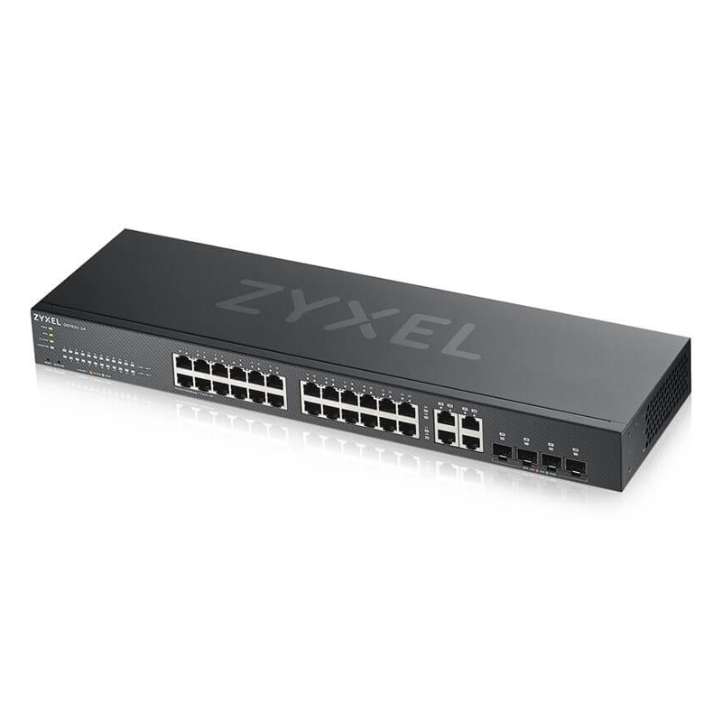 Zyxel GS1920-24 V2 Smart Managed Switch 24x Gigabit Ethernet, 4x GbE/SFP Combo