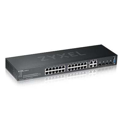 Zyxel GS2220-28 Managed Switch 24x Gigabit Ethernet, 4x RJ45/SFP Combo