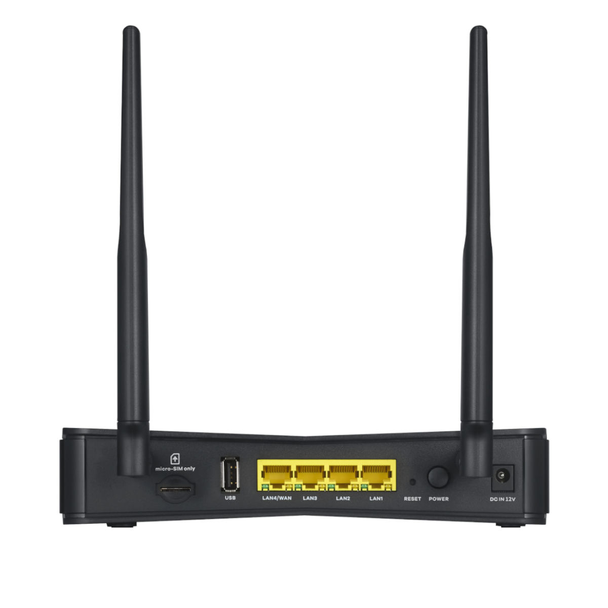 Zyxel LTE3301-PLUS 4G LTE Indoor Router LTE DL bis zu 300 Mbit/s, WiFi 5 (WLAN AC) bis zu 1.200 Mbit/s, 4x 1G LAN Router/WLAN Produkt Bild 3