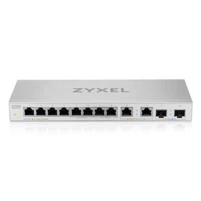 Zyxel XGS1010-12 Unmanaged Switch 8x 1G Ethernet, 2x 2.5G Ethernet, 2x 10G SFP+