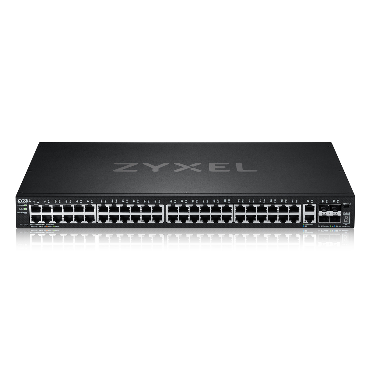 Zyxel XGS2220-54 Managed Switch 48x Gigabit Ethernet, 2x 10G Ethernet, 4x 10G SFP+