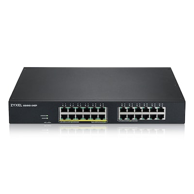 Zyxel GS1915-24EP Smart Managed Switch 24x Gigabit Ethernet (12x PoE+, max. 130 Watt)