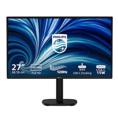 Philips 27B2U3301 27 Zoll - Office Monitor IPS, FHD, 120 Hz, 4 ms GtG, USB-C, HDMI, DP