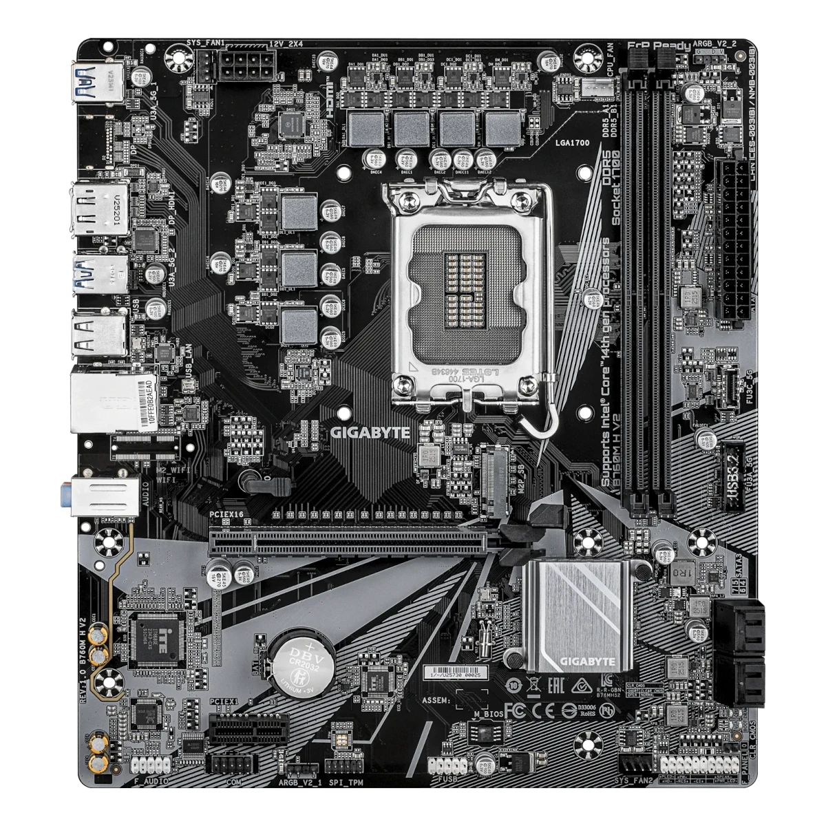 GIGABYTE B760M H V2 Mainboard