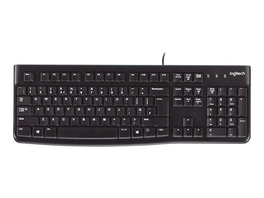 Logitech K120 Tastatur, kabelgebunden Italienisches Layout