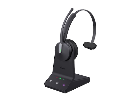 Yealink Headset WH64 Mono UC DECT/Bluetooth, kabellos, Optimiert für UC, incl. Ladestation