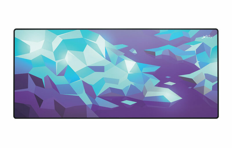 Cherry Xtrfy MOUSEPAD GP5 Gaming-Mauspad, Litus Blue Edition High-Speed-Stoffoberfläche, Rutschfest, Vernähte Kanten, Ma...