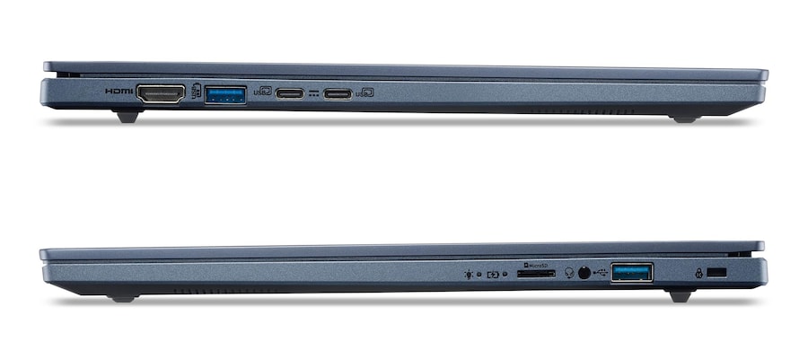 Acer Aspire 14 AI A14-11M-X03M Snapdragon X1-26-100 Laptop 35,6 cm (14") WUXGA 32 GB LPDDR5x-SDRAM 1 TB SSD Wi-Fi 7 (802.11be) Windows 11 Home Blau