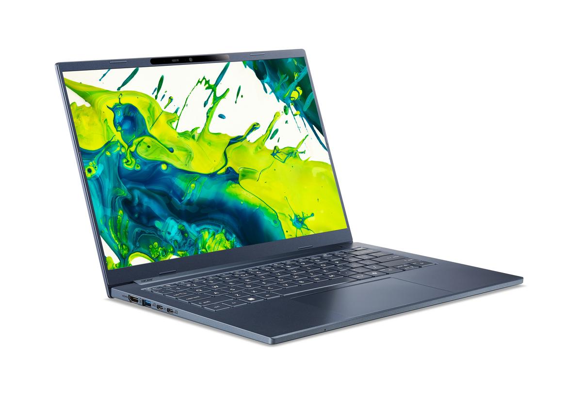 Acer Aspire 14 AI (A14-11M-X0Q0) Copilot+ PC 14,0" WUXGA, IPS, 120Hz, Snapdragon X1-26-100 (45 TOPS), 32GB RAM, 1TB SSD, Windows 11
