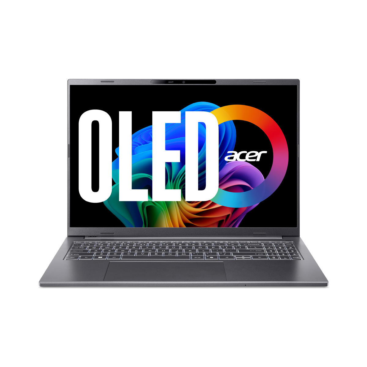 Acer Aspire 16 AI OLED (A16-61M-R4JE) - Int. (QWERTY) Tastatur 16,0" WUXGA, OLED, Ryzen AI R7-350 (50 TOPS), 32GB RAM, 1...