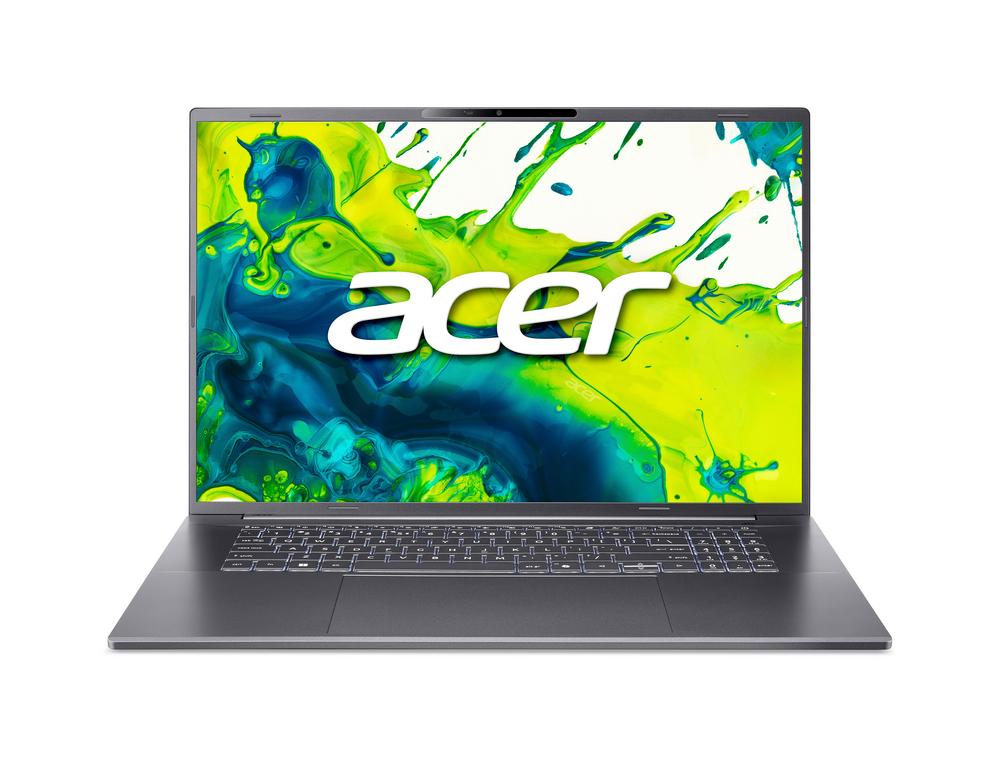 Acer Aspire 18 AI (A18-I71M-96HU) Copilot+ PC 18,0" WUXGA, IPS, 120Hz, Intel Core Ultra 9-386H (50 TOPS), 16GB RAM, 512GB SSD, Windows 11 Home