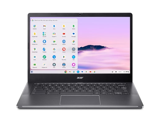 Acer Chromebook Plus 514 Laptop mit Google AI (CB514-4H-387Q) 14,0" Full HD, Intel i3-N305, 8GB RAM, 128GB SSD, ChromeOS...