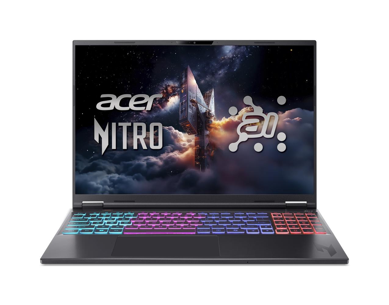 Acer Nitro 16S AI (AN16S-61-R2GV) Gaming 16,0" WQXGA, 180Hz, Ryzen AI R7-350 (50 TOPS), 32GB RAM, 1TB SSD, GeForce RTX50...