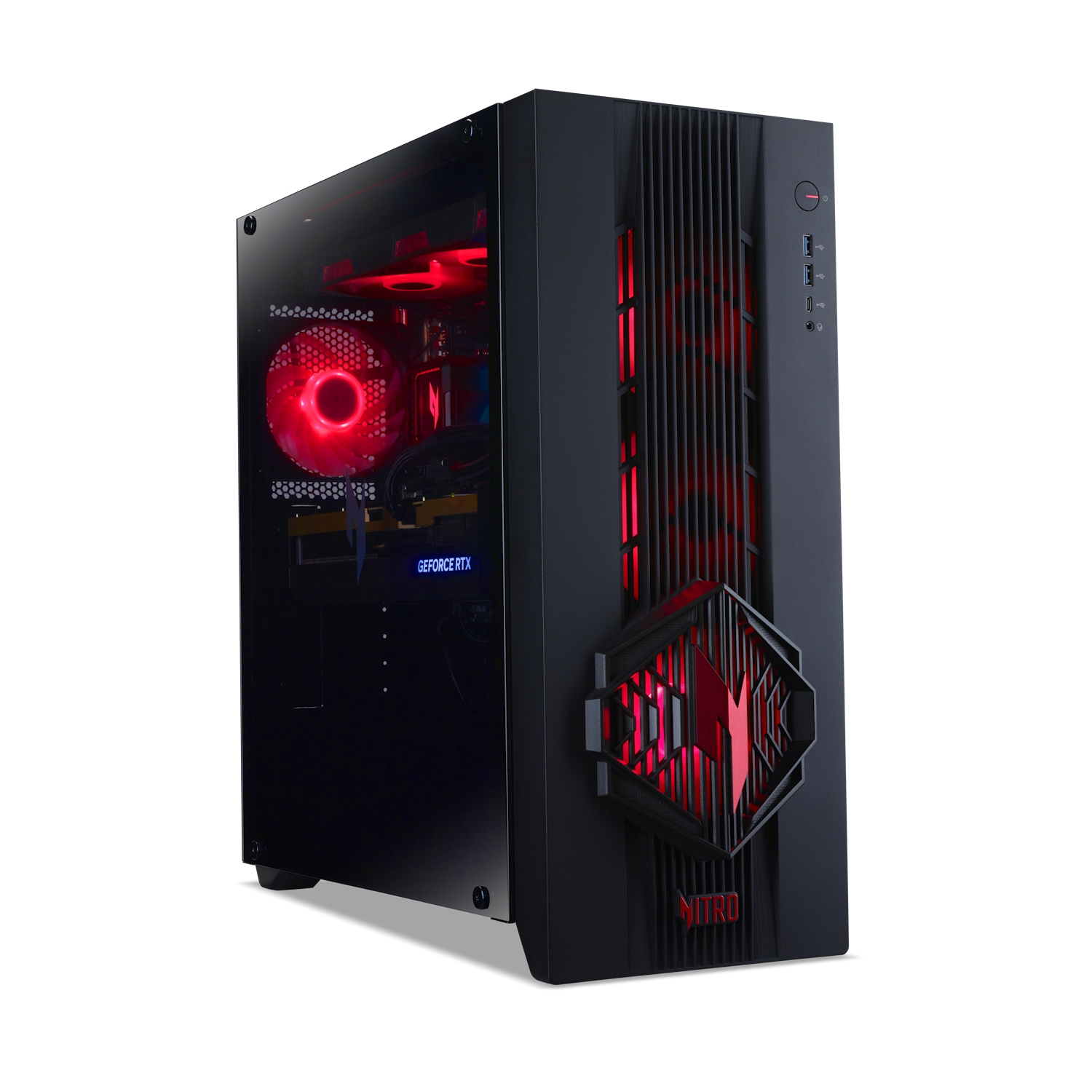 Acer Nitro 70 N70X3D-100 AMD Ryzen 9 9900X3D, 64 GB DDR5 RAM, 2 TB M.2 SSD, NVIDIA GeForce RTX 5090 (32GB GDDR7), Windows 11