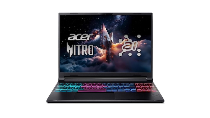 Acer Nitro V 16S (ANV16S-71-70WQ) Gaming 16" WQXGA, IPS, 180Hz, Intel 7-240H, 16GB RAM, 1TB SSD, GeForce RTX5070, Linux ...