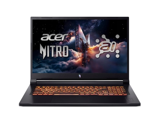 Acer Nitro V17 (ANV17-41-R5GS) Gaming 17,3" Full-HD, 144Hz, Ryzen R5 240 (16 TOPS), 16GB RAM, 1TB SSD, GeForce RTX5050, ...