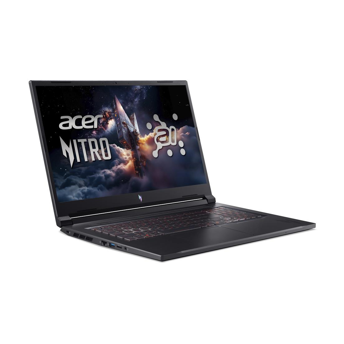 Acer Nitro V17 (ANV17-41-R6AD) Gaming B-Ware 17,3" Full-HD, 144Hz, Ryzen R7-260 (16 TOPS), 16GB RAM, 1TB SSD, GeForce RTX5070, Windows 11 Notebooks Produkt Bild 2