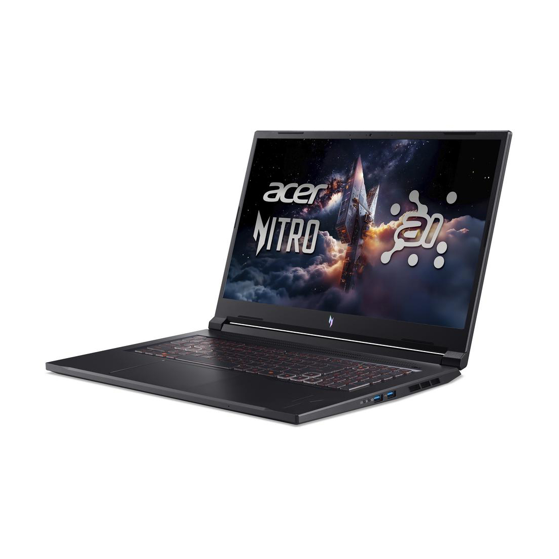 Acer Nitro V17 (ANV17-41-R6AD) Gaming B-Ware 17,3" Full-HD, 144Hz, Ryzen R7-260 (16 TOPS), 16GB RAM, 1TB SSD, GeForce RTX5070, Windows 11 Notebooks Produkt Bild 3