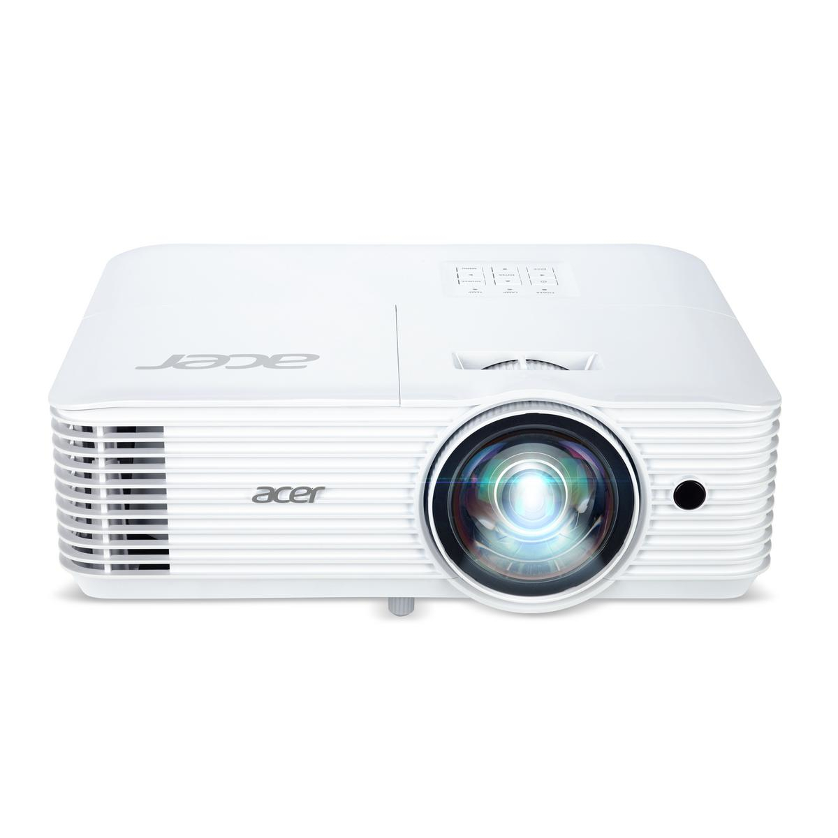 Acer Acer S1387n WXGA Kurzdistanz Beamer mit 4.000 ANSI Lumen Kurzdistanz Projektion: Ideale Präsentation ohne Schattierungen