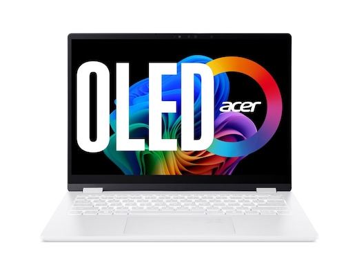 Acer Swift Edge 14 AI OLED (SFE14-51T-75RZ) Copilot+ PC 14,0" WQ2.8K touch, OLED, 120Hz, Intel Ultra 7-258V (47 TOPS), 3...