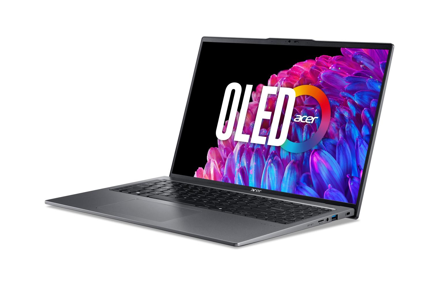 Acer Swift Go 16 OLED (SFG16-72-76Q5) 16,0" 3,2K, OLED, 120Hz, Intel Ultra 7 155U, 16GB RAM, 512GB SSD, Windows 11 Notebooks Produkt Bild 4