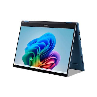 Acer Swift Spin 14 AI (SFSP14-Q51T-X4K2) Copilot+ PC 14,0" WUXGA-touch, IPS, 120Hz, Snapdragon X Elite X2E-78100,(80 TOPS), 16GB RAM, 512GB SSD, Windo