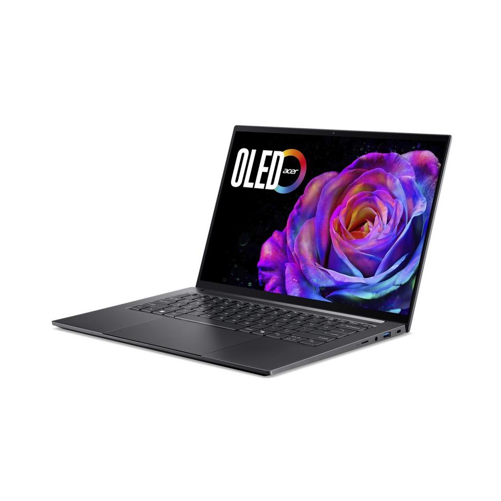 Acer Swift X 14 OLED (SFX14-73G-975F) 14,5" WQ2.8K touch, OLED, 120Hz, Intel Ultra 9-285H (13 TOPS), 32GB RAM, 1+1TB SSD, GeForce RTX5070, Windows 11 Notebooks Produkt Bild 3