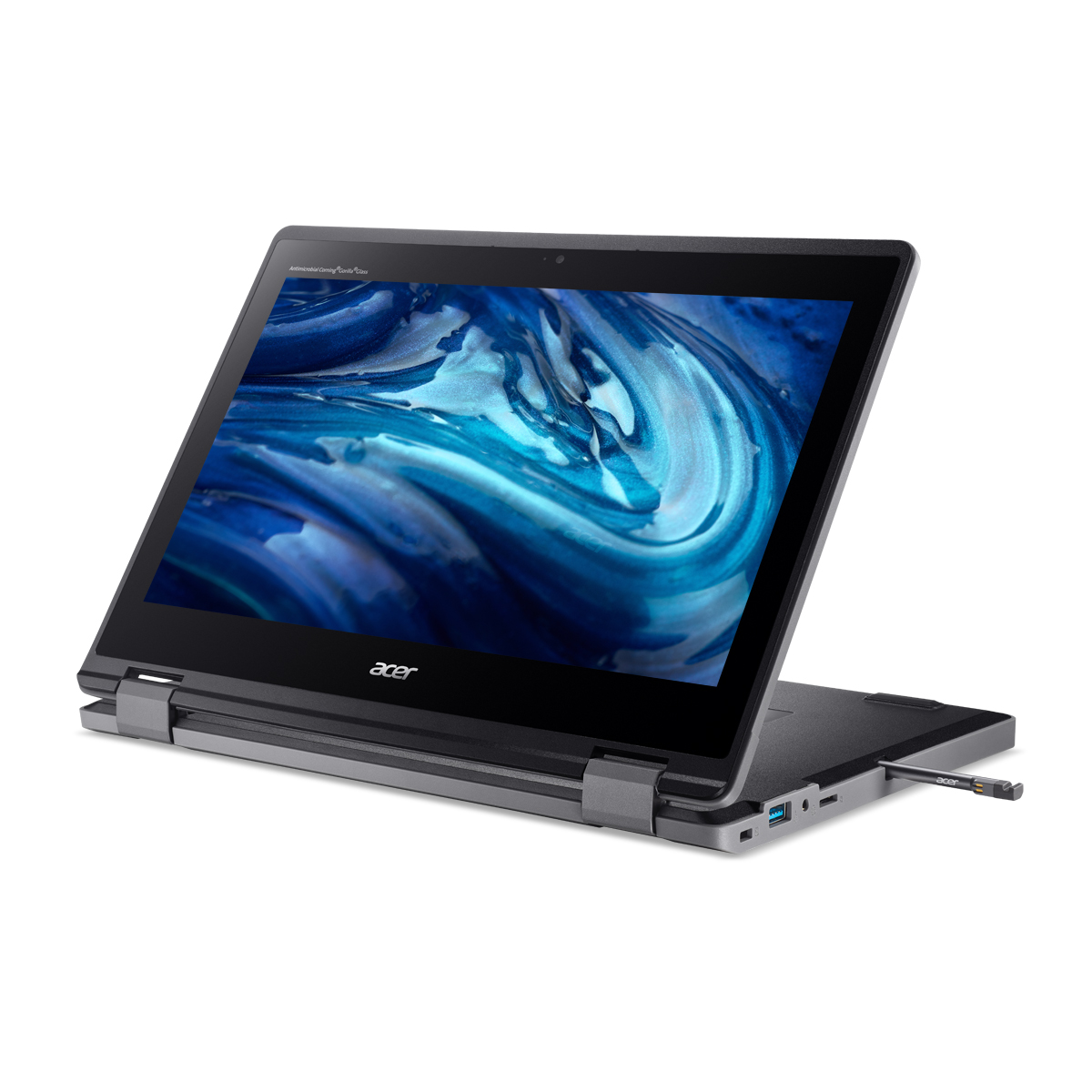 Acer TravelMate Spin B3 (TMB311RN-33-TCO-P6XV) 11,6" FHD Touch, Intel Pentium N200, 8GB RAM, 256GB SSD, Windows 11 Pro