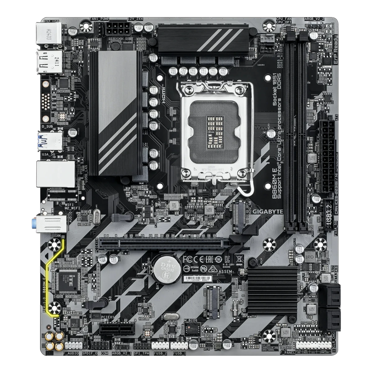 Gigabyte B860M E motherboard