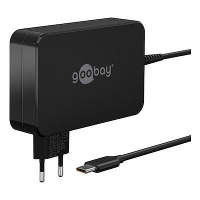 Goobay USB-C™-Ladegerät für Laptops (90 W) schwarz