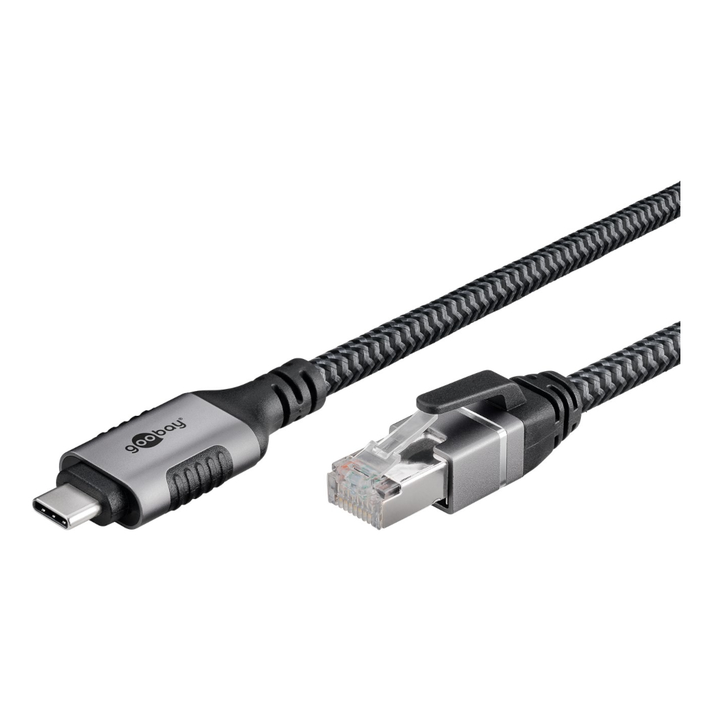 Goobay Ethernet-Kabel USB-C™ 3.1 auf RJ45, 10 m Kabel Produkt Bild 4