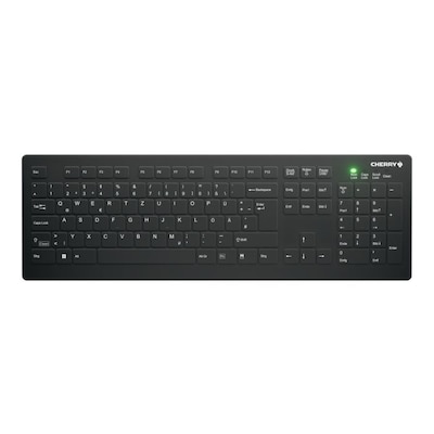Cherry Active Key AK-C8112 Medical Wireless Keyboard, Schwarz Kabellose desinfizierbare Desktop-Hygienetastatur mit flac...