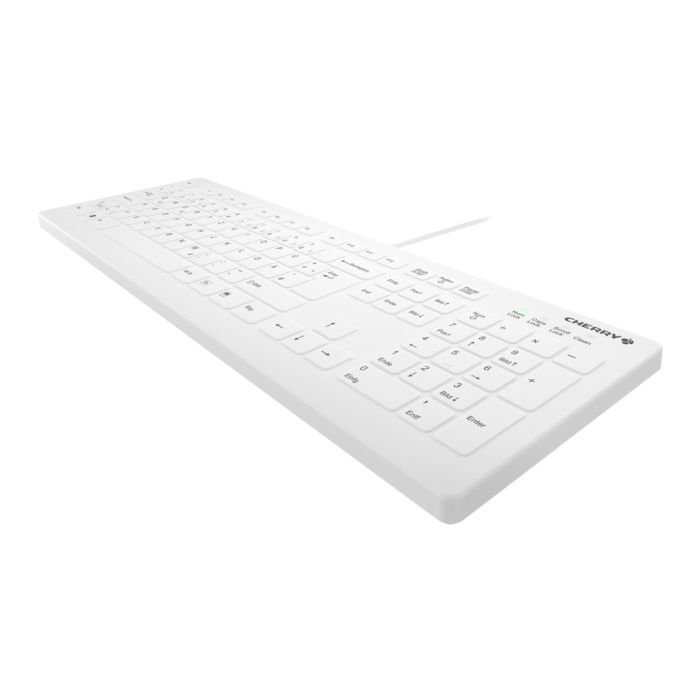 Cherry Active Key AK-C8112 Medical Wireless Keyboard, Weiß Kabellose desinfizierbare Desktop-Hygienetastatur mit flachem Tastenprofil, IP 68 vollversi Tastaturen Produkt Bild 3