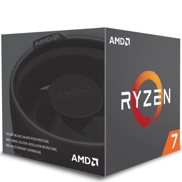 AMD Ryzen 7 2700 CPU, 8x 3.20GHz, boxed B-Ware - Prozessoren