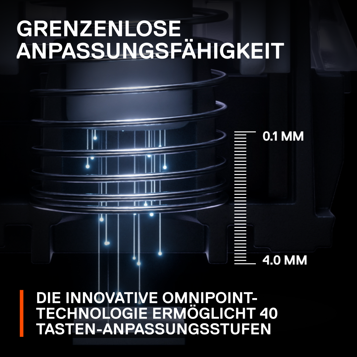SteelSeries Apex Pro HyperMagnetic Gaming-Tastatur B-Ware - weltweit schnellste Tastatur mit einstellbarer Betätigung Tastaturen Produkt Bild 5