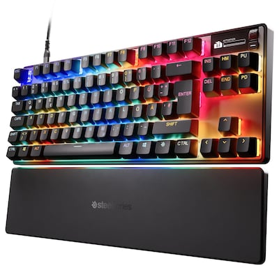 SteelSeries Apex Pro TKL Gen 3 DE-Layout - Kabellose Gaming Tastatur im E-Sports TKL-Formfaktor mit OmniPoint 3.0 HyperM...