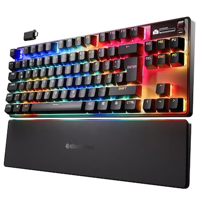Thumbnail - SteelSeries Apex Pro TKL Wireless Gen 3 DE-Layout - Kabellose Gaming Tastatur im E-Sports TKL-Formfaktor mit OmniPoint 3...
