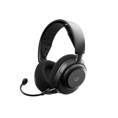 Steelseries Arctis Nova 3P Wireless Gaming Headset kabelloses Gaming Headset für PlayStation 5 mit bis zu 40 Stunden Akkulaufzeit, schwarz