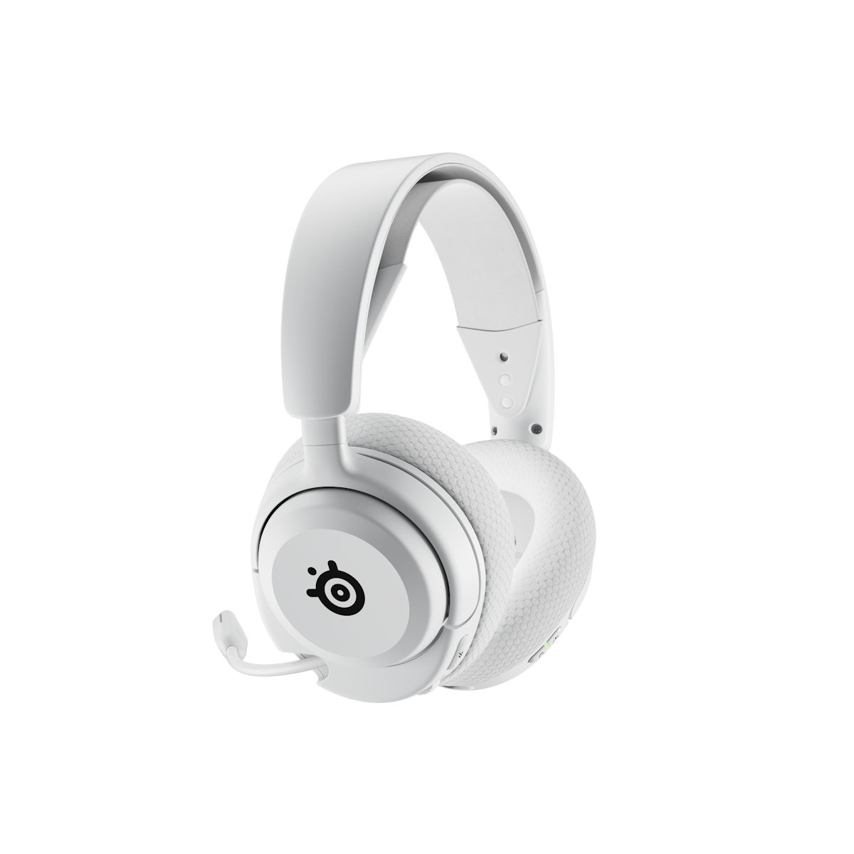 SteelSeries Arctis Nova 5 White kabelloses Gaming Headset für PC, Switch, PlayStation und Mobilgeräte, ClearCast 2.X Mikrofon, 60 Stunden Akkulaufzeit Headset Produkt Bild 12