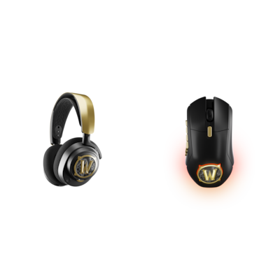 SteelSeries Aerox 9 Wireless + Arctis Nova 7 World of Warcraft World of Warcraft Bundle aus Aerox 9 Wireless Maus und Ar...