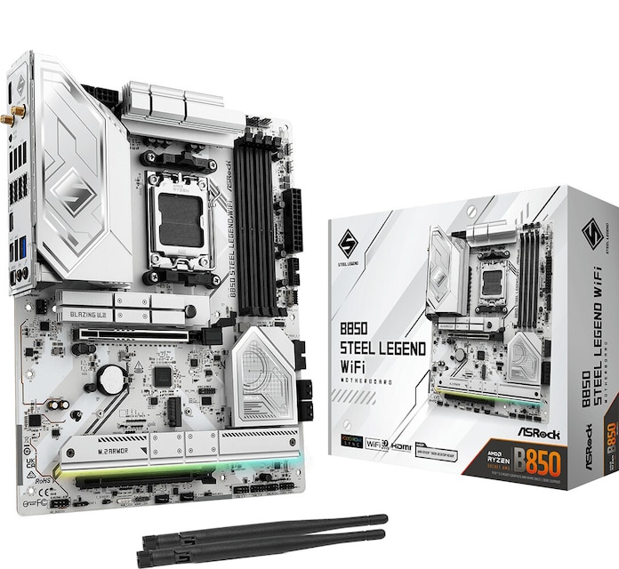ASRock B850 Steel Legend WiFi motherboard