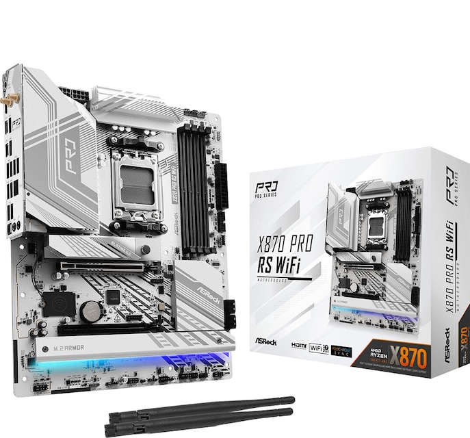 ASRock X870 Pro RS WiFi motherboard