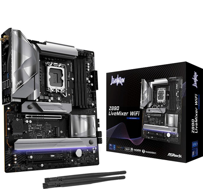 ASRock Z890 LiveMixer WiFi motherboard