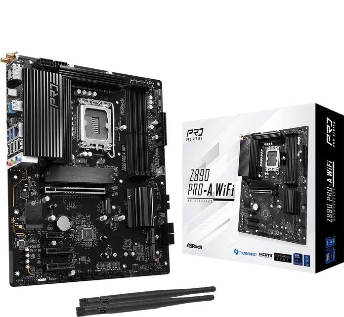 ASRock Z890 Pro-A WiFi motherboard