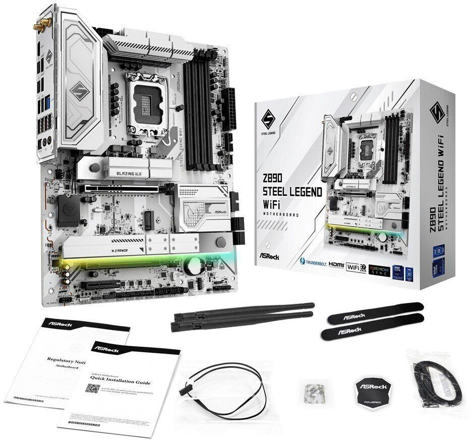 ASRock Z890 Steel Legend WiFi Mainboard B-Ware Mainboards Produkt Bild 8