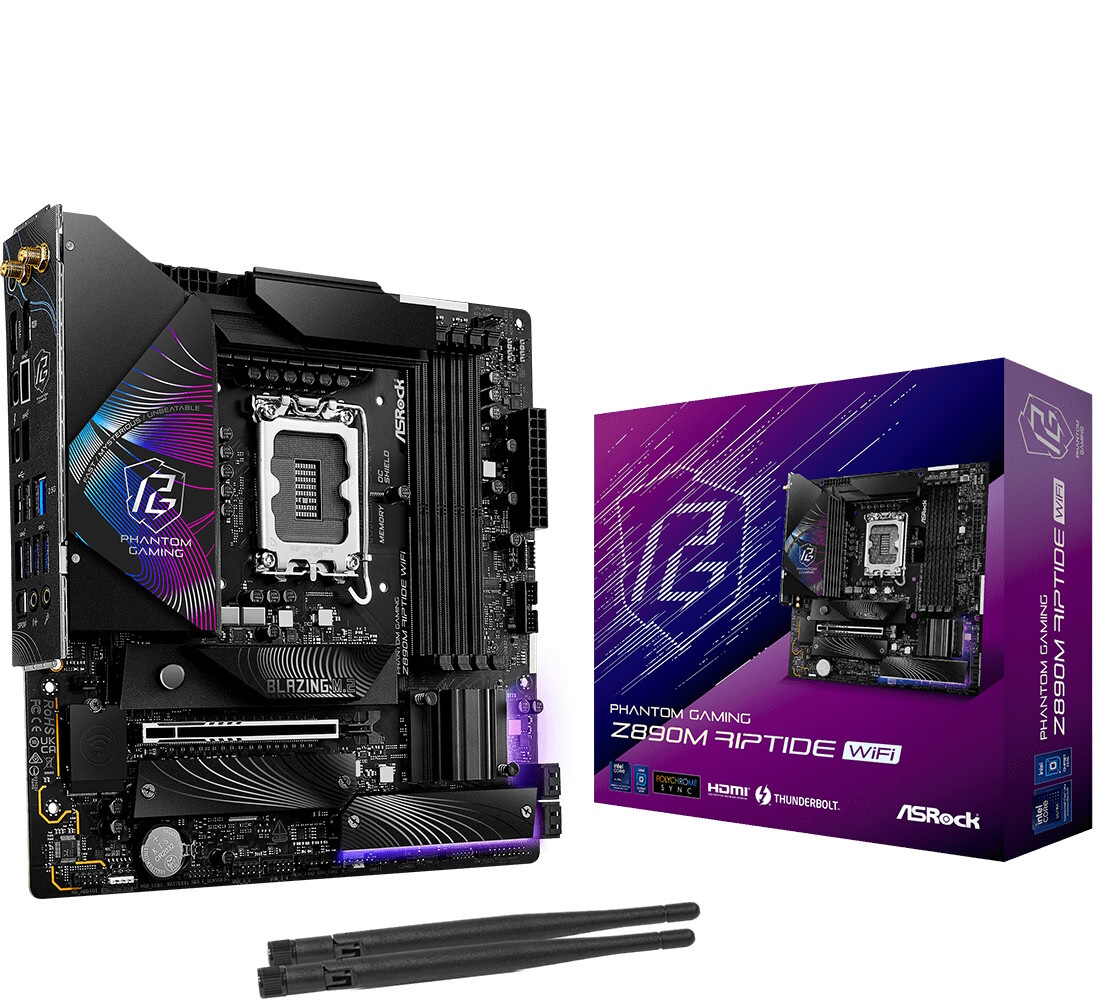 ASRock Z890M Riptide WiFi motherboard