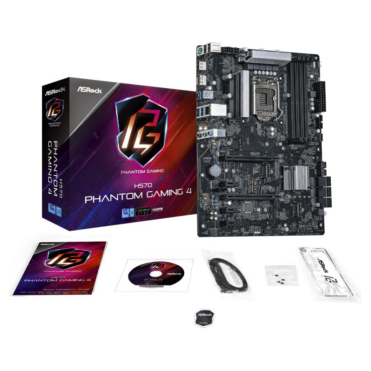 ASRock H570 Phantom Gaming 4 Sockel 1200 - Mainboards online