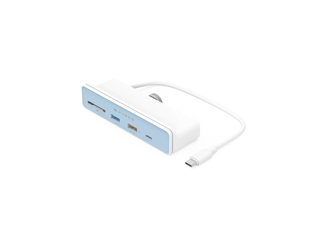Hyper Drive 6-in-1 USB-C Hub Für iMac, weiß